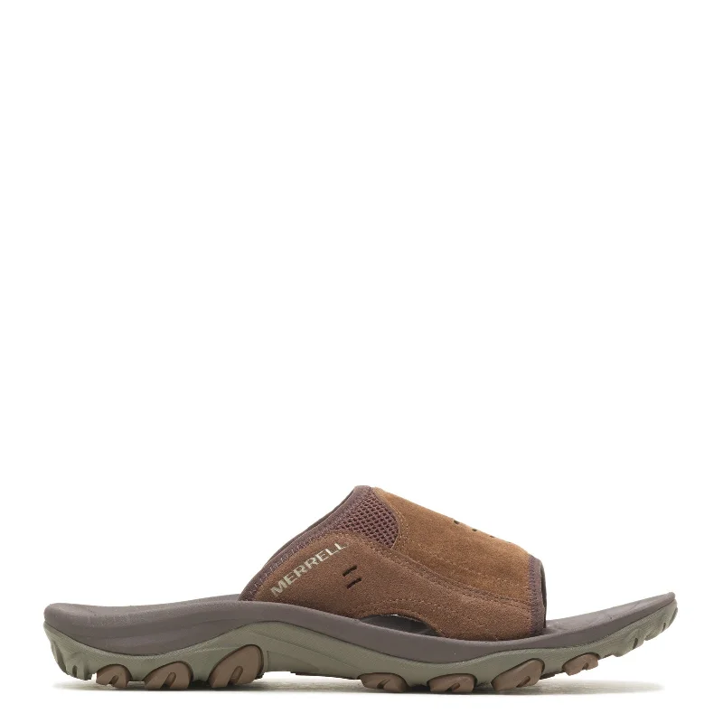 Men's Merrell, Huntington Leather Slide Sandal