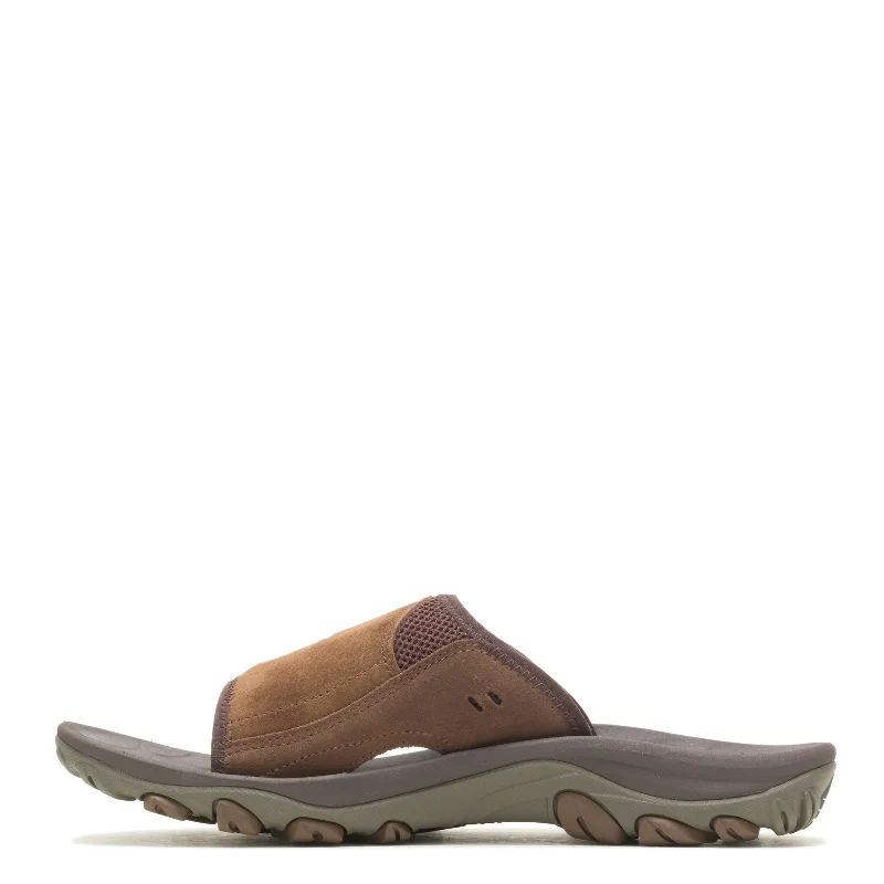 Men's Merrell, Huntington Leather Slide Sandal