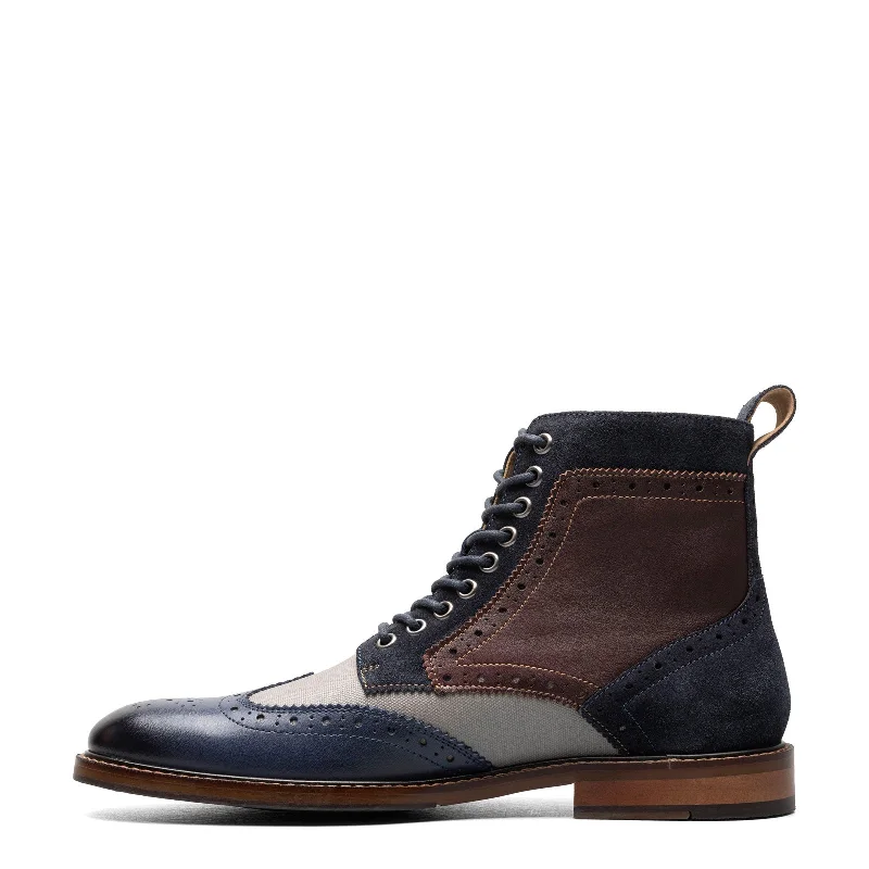 Men's Stacy Adams, Finnegan Wingtip Lace Up Boot