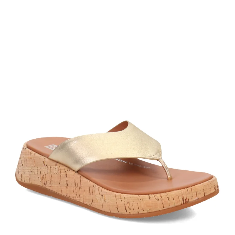 Women's FitFlop, F-Mode Flatform Toe Post Sandal